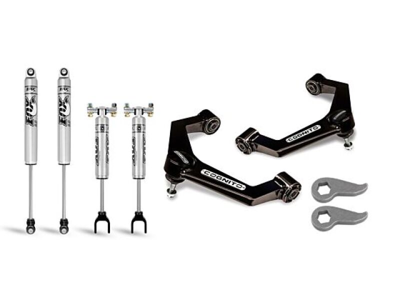 3" 2020-2025 GMC Sierra 2500HD/3500HD Performance Ball Joint Leveling Kit (w/Fox 2.0 Shocks) by Cognito