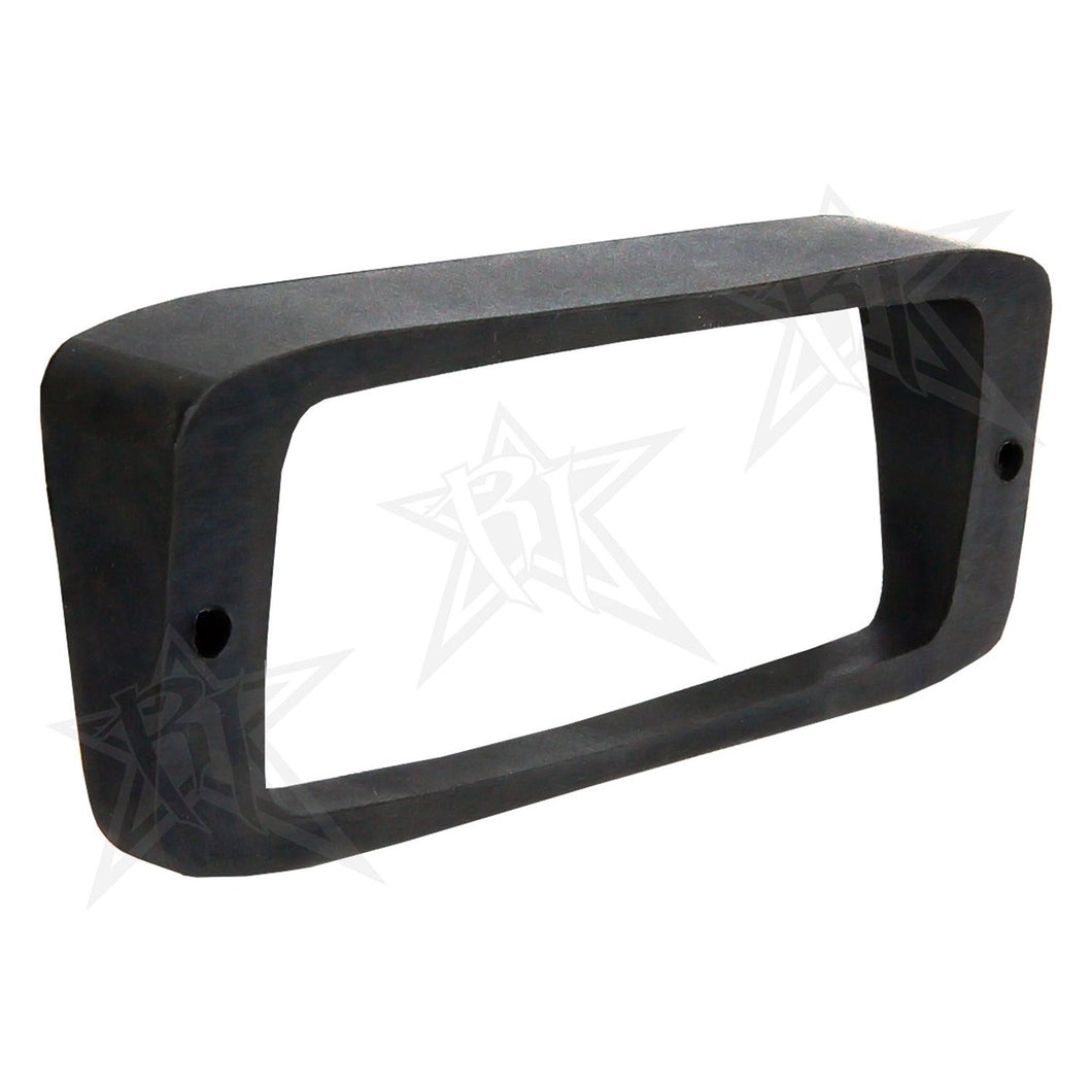RIGID SR-Q Series 15 Degree Up Or Down Angled Flush Mount Gasket Black