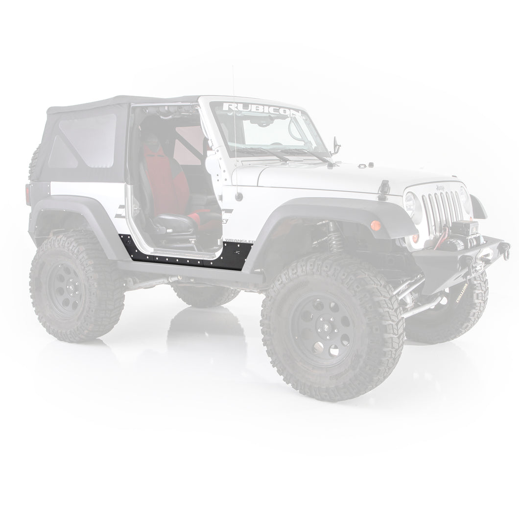 Smittybilt XRC BODY CLADDING - BLACK TEXTURED JEEP 07-18 WRANGLER (JK) - 2 DOOR 76886
