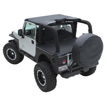 Load image into Gallery viewer, Smittybilt SPARE TIRE COVER - X-LARGE TIRE (36 in.-37 in.X12.50) - DENIM BLACK UNIVERSAL 773615
